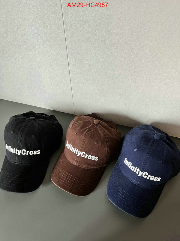 Cap(Hat)-Infinity Cross luxury fake ID: HG4987 $: 29USD