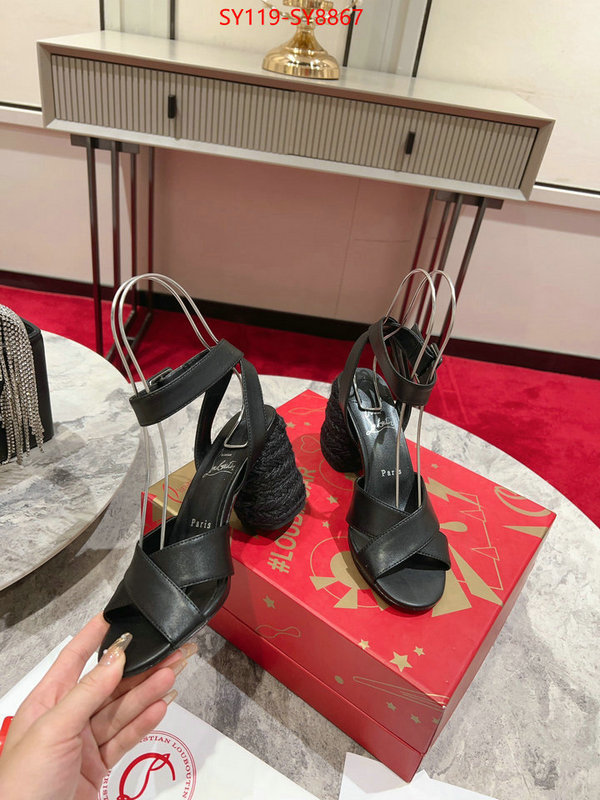 Women Shoes-Christian Louboutin buy luxury 2023 ID: SY8867 $: 119USD