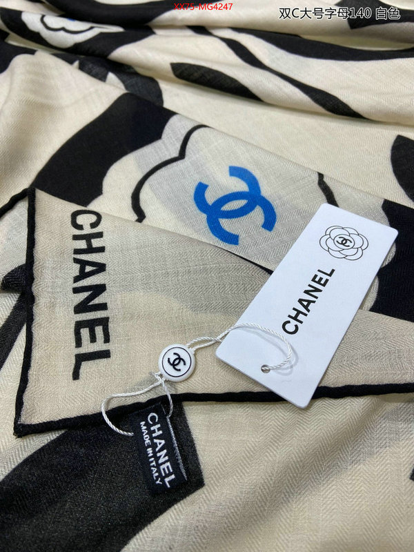 Scarf-Chanel top fake designer ID: MG4247 $: 75USD