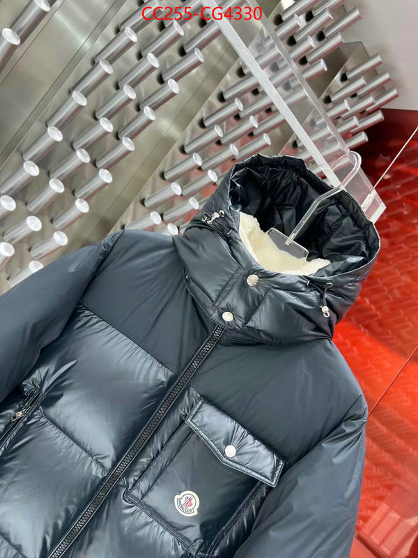 Down jacket Men-Moncler highest product quality ID: CG4330 $: 255USD