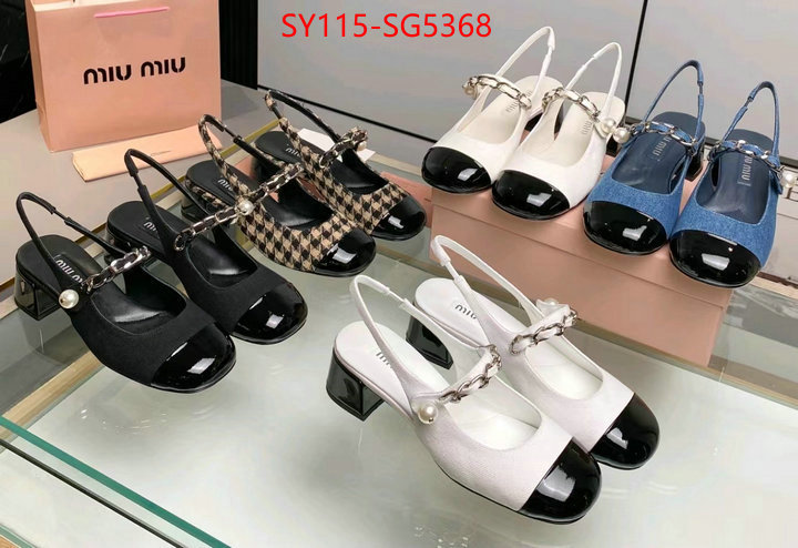 Women Shoes-Miu Miu luxury 7 star replica ID: SG5368 $: 115USD