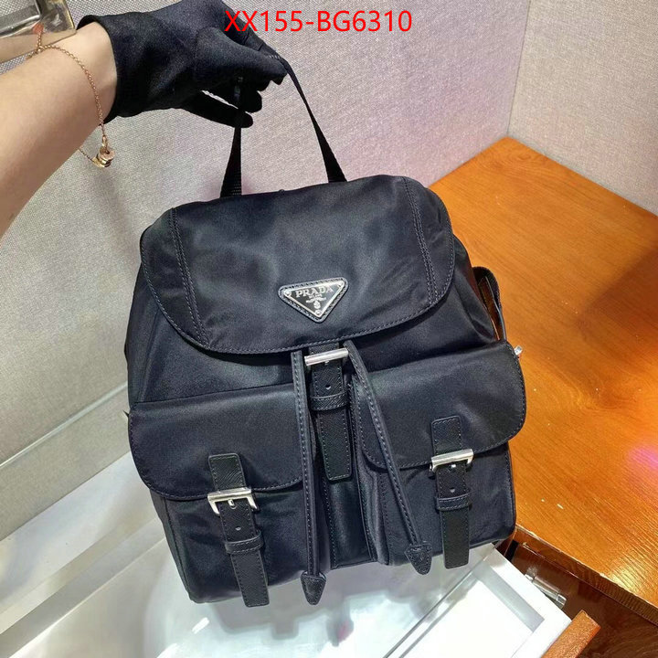 Prada Bags (TOP)-Backpack- aaaaa customize ID: BG6310 $: 155USD,