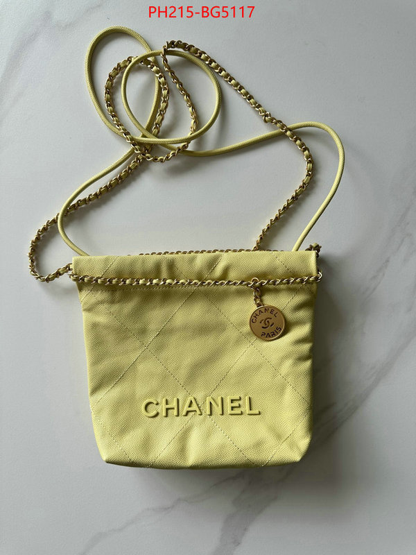 Chanel Bags(TOP)-Diagonal- replica 2023 perfect luxury ID: BG5117 $: 215USD,