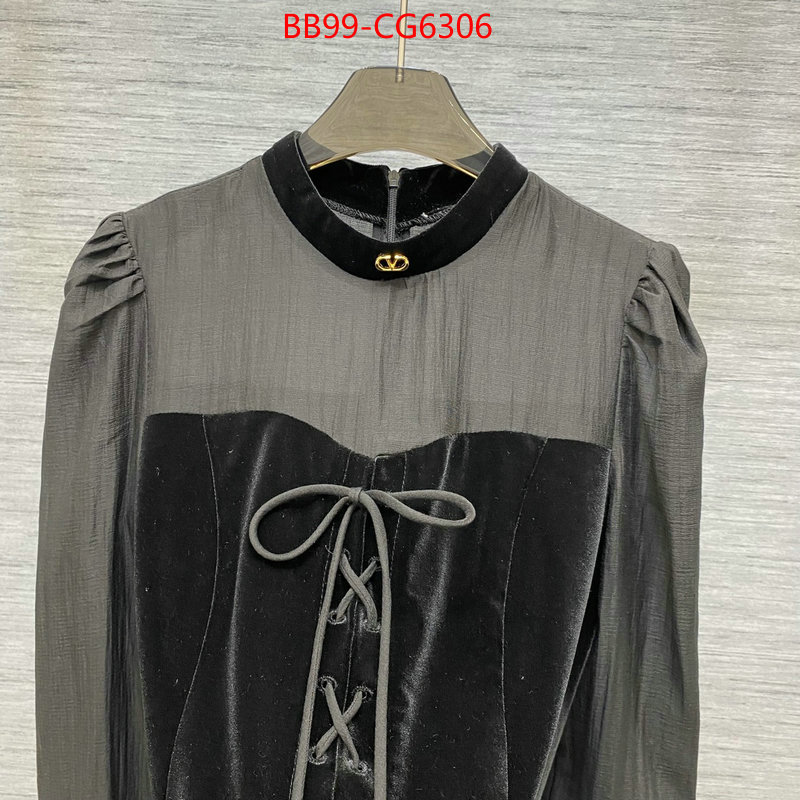 Clothing-Valentino luxury cheap ID: CG6306 $: 99USD