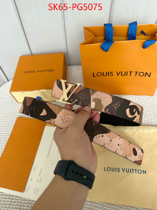 Belts-LV designer fashion replica ID: PG5075 $: 65USD