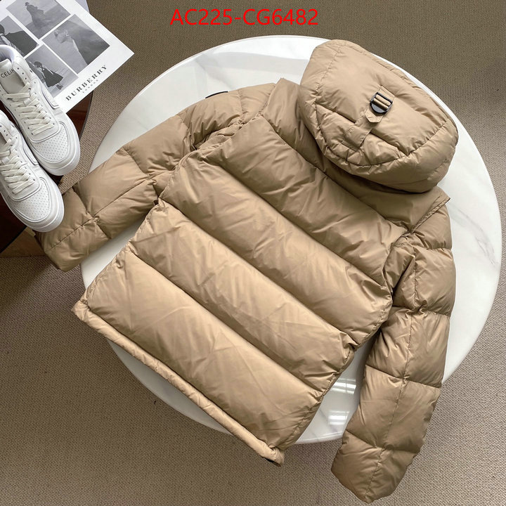 Down jacket Men-Burberry shop designer replica ID: CG6482 $: 225USD