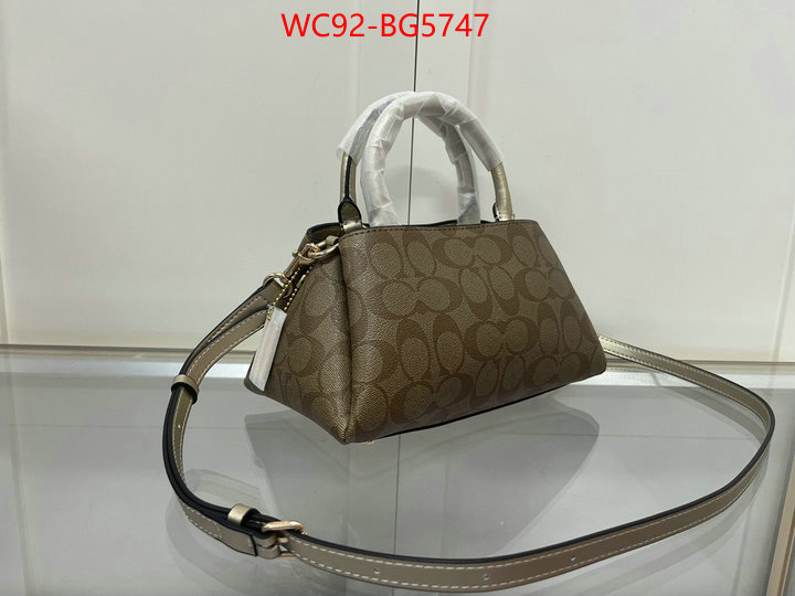 Coach Bags(4A)-Diagonal shop the best high quality ID: BG5747 $: 92USD,