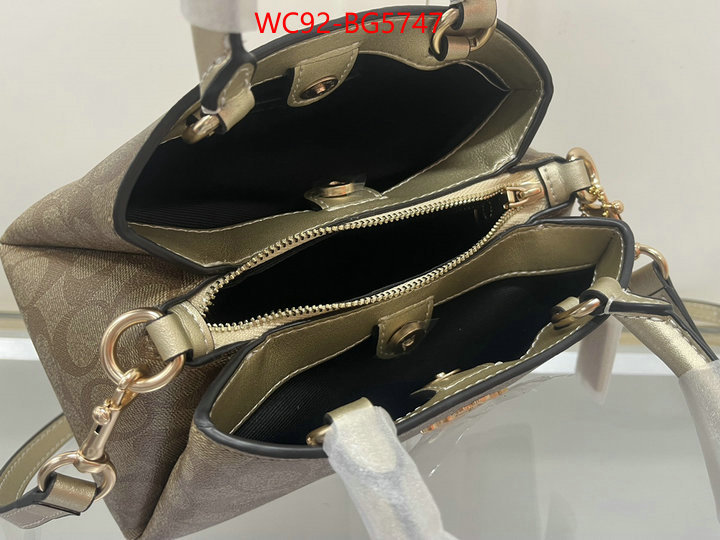 Coach Bags(4A)-Diagonal shop the best high quality ID: BG5747 $: 92USD,