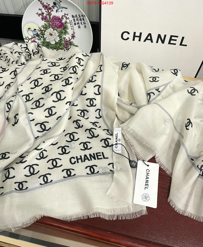 Scarf-Chanel cheap high quality replica ID: MG4139 $: 75USD