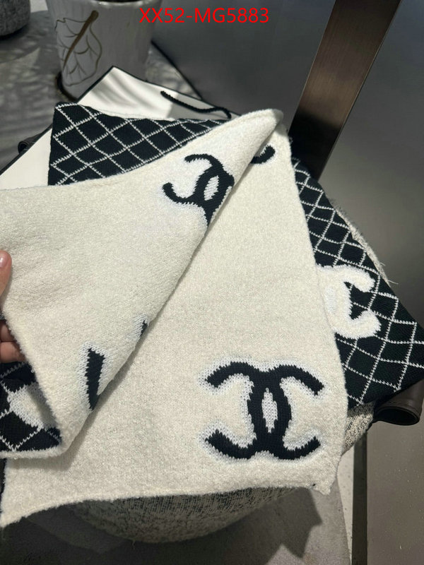 Scarf-Chanel replica 1:1 ID: MG5883 $: 52USD