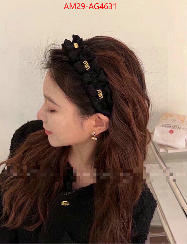 Hair band-MIU MIU from china ID: AG4631 $: 29USD