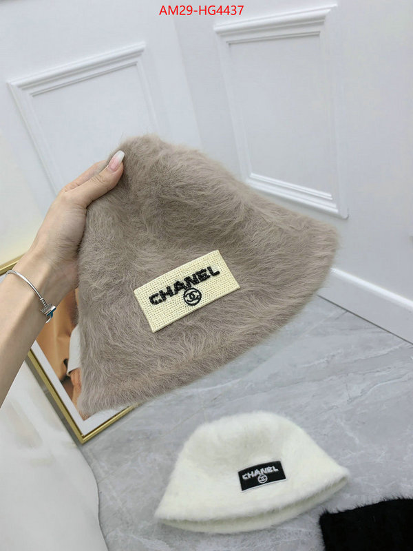 Cap (Hat)-Chanel buy aaaaa cheap ID: HG4437 $: 29USD