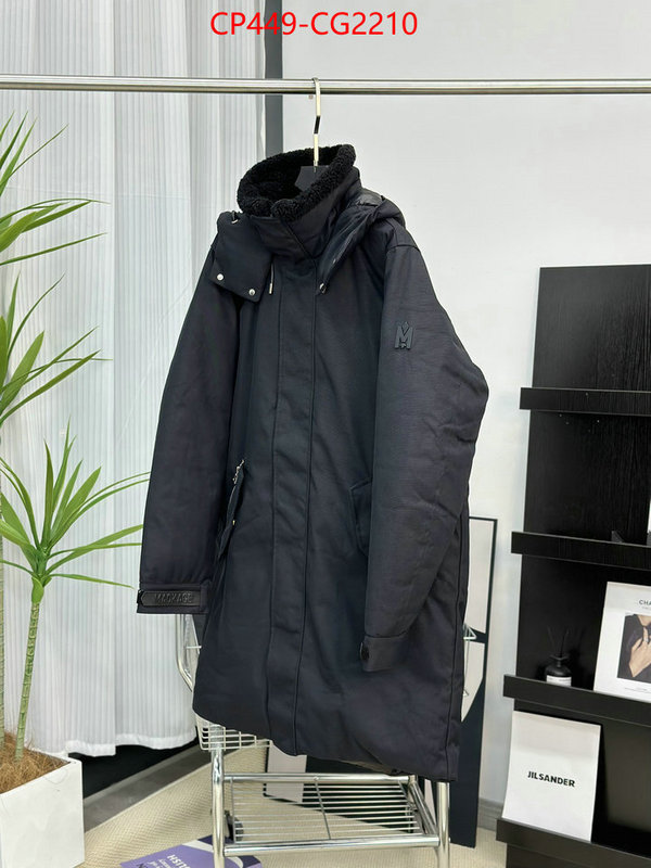 Down jacket Men-Mackage found replica ID: CG2210 $: 449USD