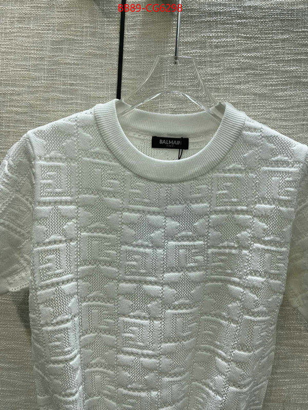 Clothing-Balmain 1:1 replica ID: CG6298 $: 89USD