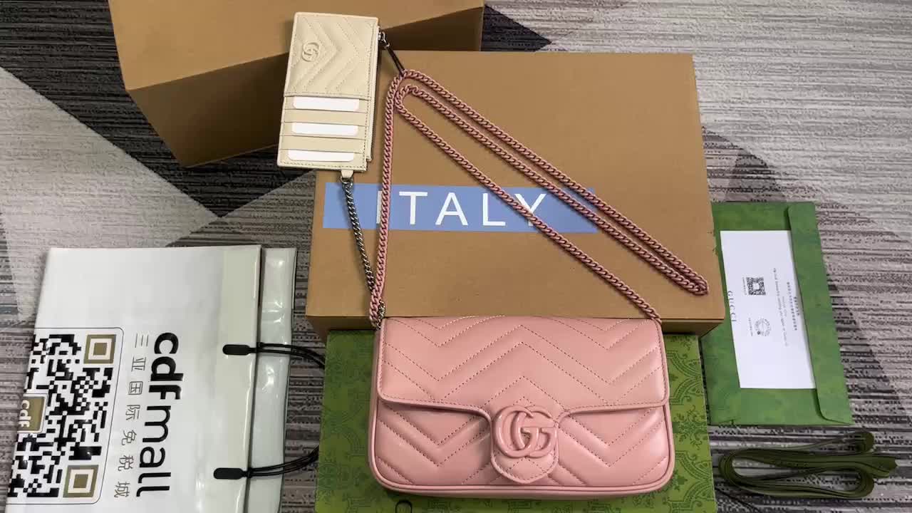 Gucci Bags(TOP)-Marmont where to buy replicas ID: BG5285 $: 229USD,