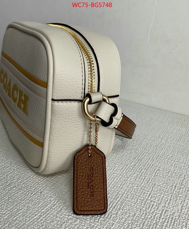 Coach Bags(4A)-Diagonal 2023 perfect replica designer ID: BG5748 $: 75USD,