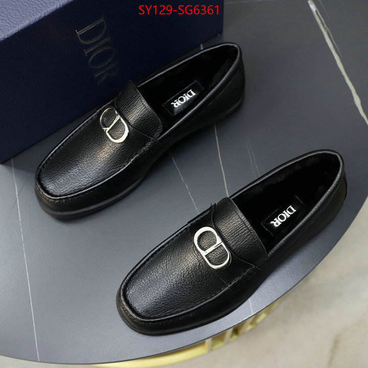 Men shoes-Dior store ID: SG6361 $: 129USD