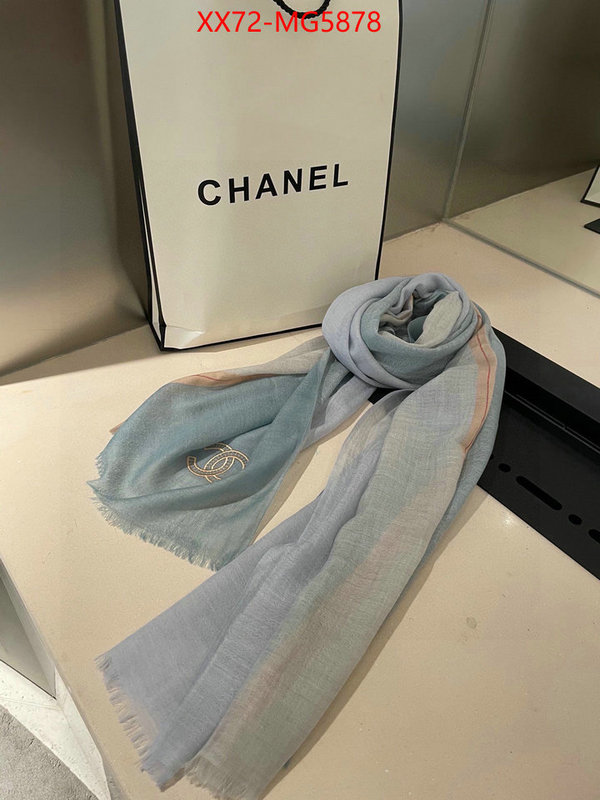 Scarf-Chanel replicas buy special ID: MG5878 $: 72USD