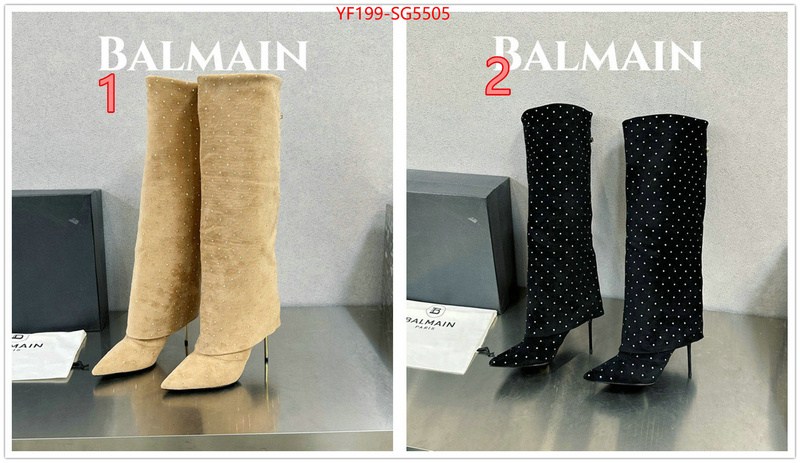 Women Shoes-Balmain best quality fake ID: SG5505 $: 199USD