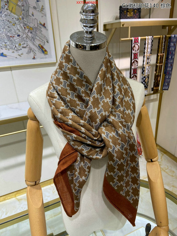 Scarf-CELINE shop cheap high quality 1:1 replica ID: MG5863 $: 75USD