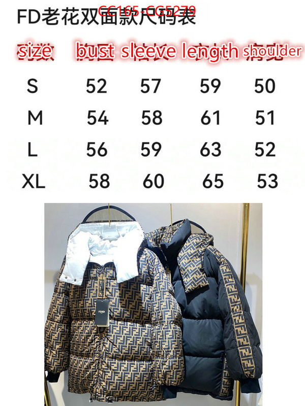 Down jacket Men-Fendi can i buy replica ID: CG5279 $: 165USD