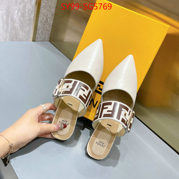 Women Shoes-Fendi high quality 1:1 replica ID: SG5769 $: 99USD