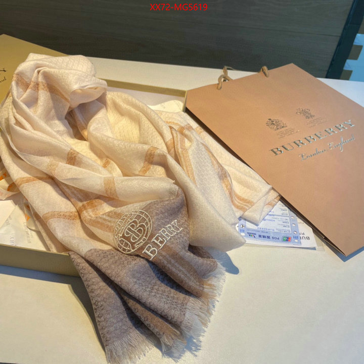 Scarf-Burberry high quality replica designer ID: MG5619 $: 72USD