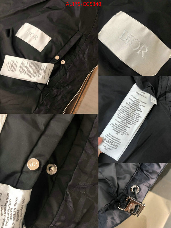 Down jacketMen-Dior wholesale replica ID: CG5340 $: 175USD