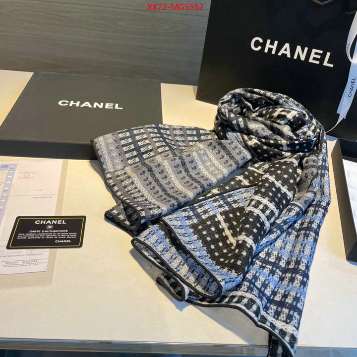 Scarf-Chanel where to find best ID: MG5552 $: 72USD