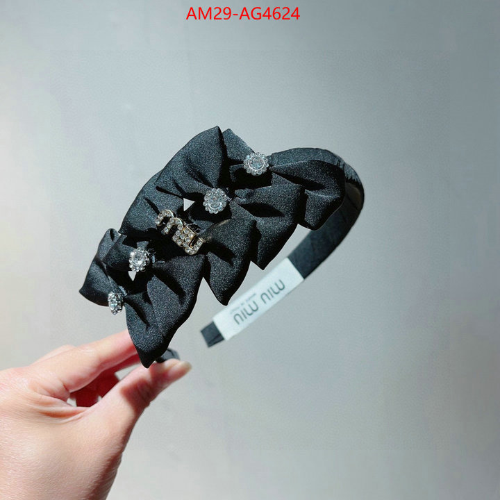 Hair band-MIU MIU flawless ID: AG4624 $: 29USD