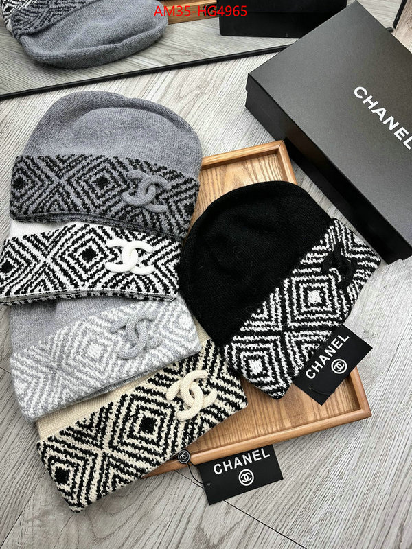 Cap (Hat)-Chanel high quality happy copy ID: HG4965 $: 35USD