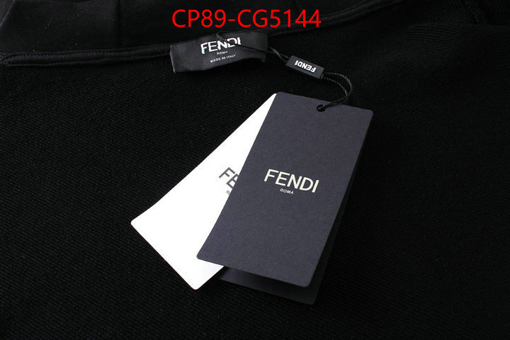 Clothing-Fendi best wholesale replica ID: CG5144 $: 89USD