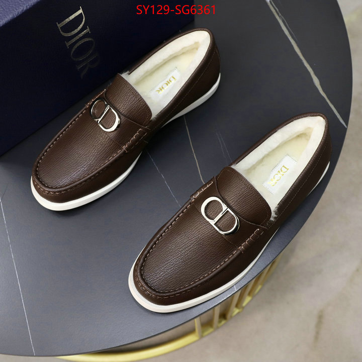 Men shoes-Dior store ID: SG6361 $: 129USD