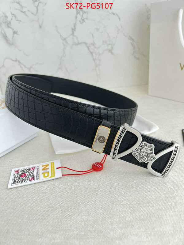 Belts-Versace replica 2023 perfect luxury ID: PG5107 $: 72USD