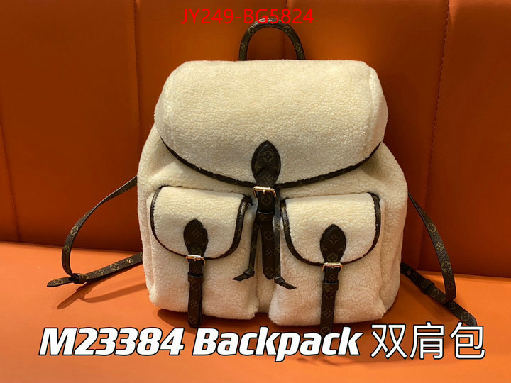 LV Bags(TOP)-Backpack- replica online ID: BG5824 $: 249USD