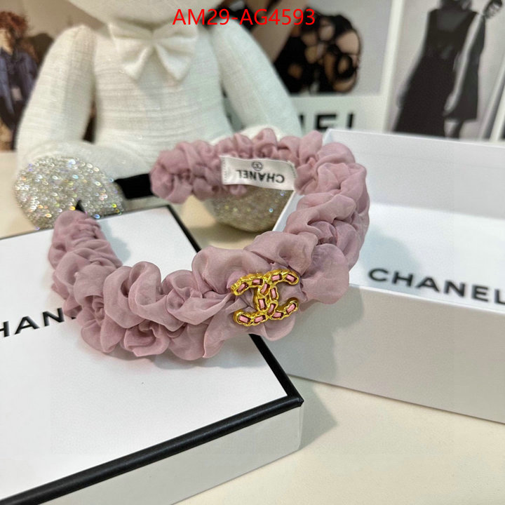 Hair band-Chanel we provide top cheap aaaaa ID: AG4593 $: 29USD