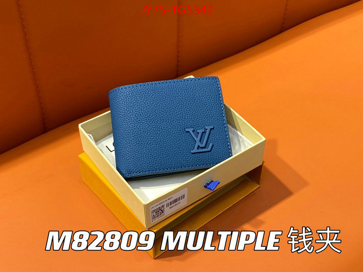 LV Bags(TOP)-Wallet online from china designer ID: TG5342 $: 75USD