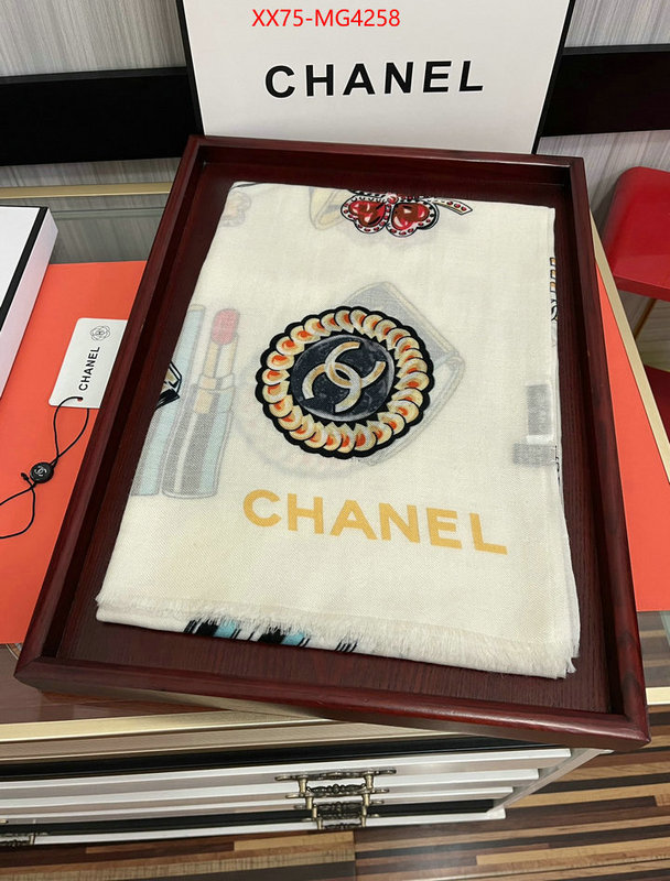 Scarf-Chanel how to buy replcia ID: MG4258 $: 75USD