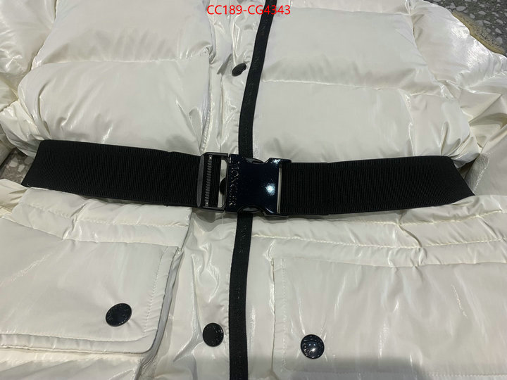 Down jacket Women-Moncler customize best quality replica ID: CG4343 $: 189USD