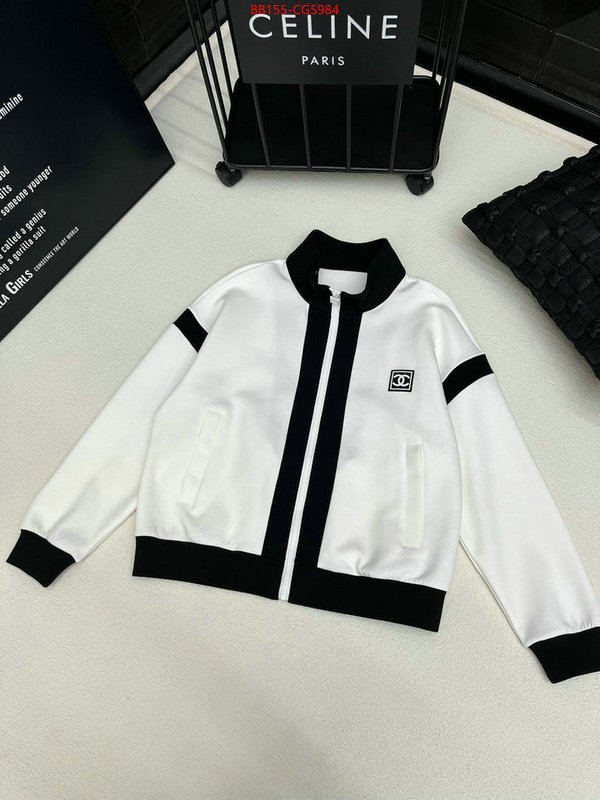 Clothing-Chanel best replica quality ID: CG5984 $: 155USD