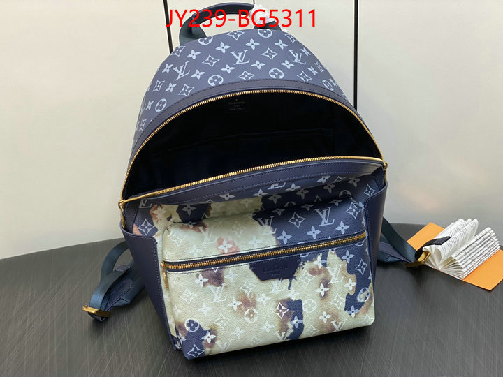 LV Bags(TOP)-Backpack- 2023 perfect replica designer ID: BG5311 $: 239USD,