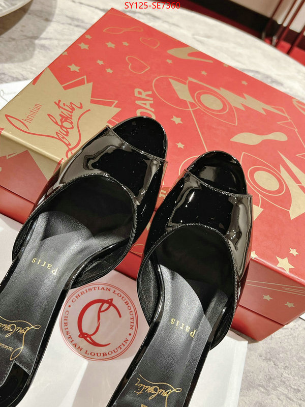 Women Shoes-Christian Louboutin online sale ID: SE7360 $: 125USD