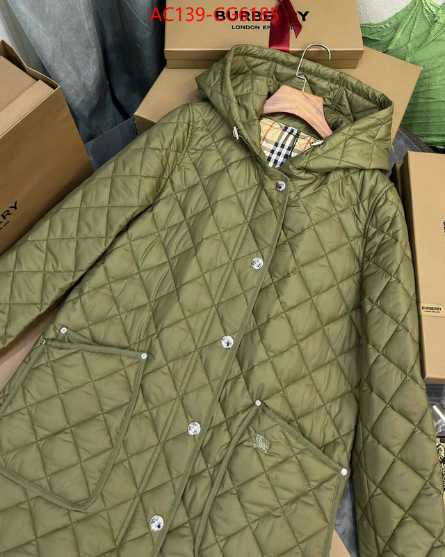 Down jacket Women-Burberry perfect replica ID: CG6185 $: 139USD