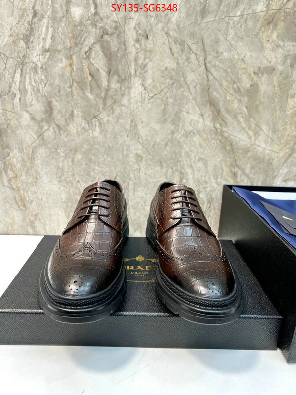 Men shoes-Prada fashion replica ID: SG6348 $: 135USD