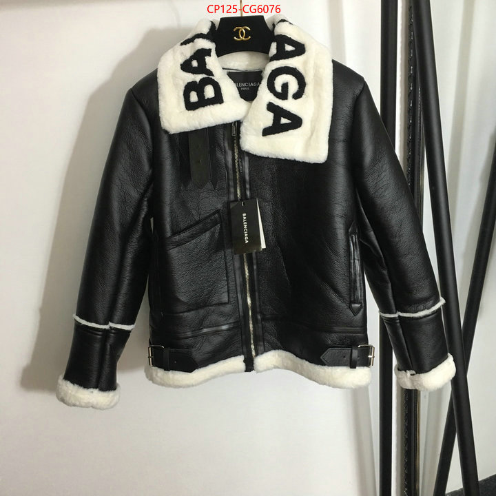 Clothing-Balenciaga for sale cheap now ID: CG6076 $: 125USD