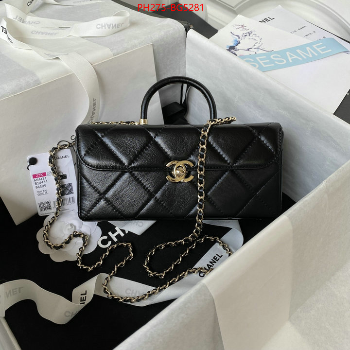 Chanel Bags(TOP)-Diagonal- designer 1:1 replica ID: BG5281 $: 275USD,