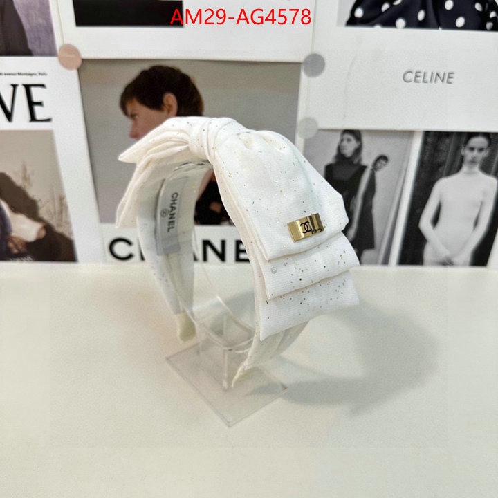 Hair band-Chanel what's best ID: AG4578 $: 29USD