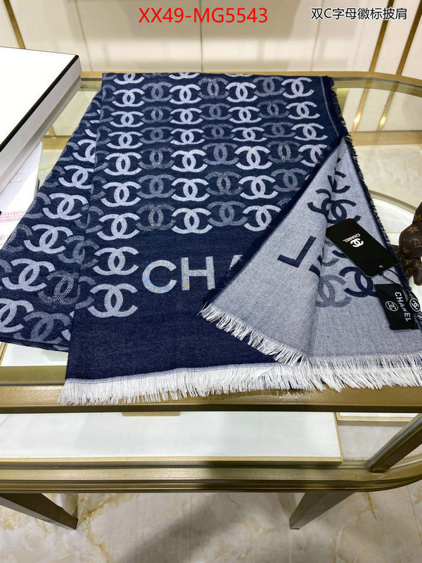 Scarf-Chanel highest product quality ID: MG5543 $: 49USD