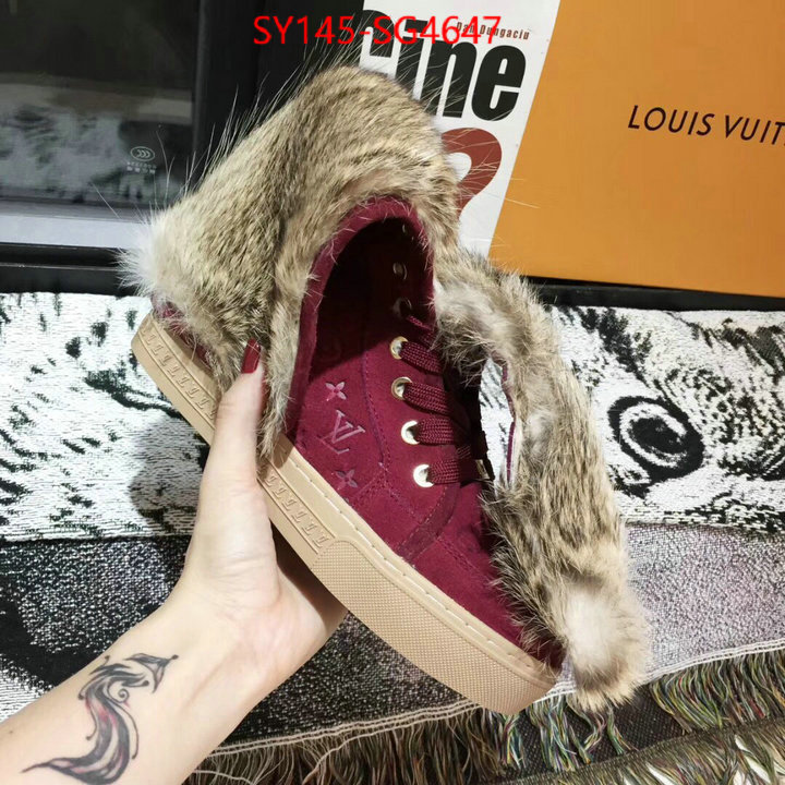 Women Shoes-LV best knockoff ID: SG4647 $: 145USD