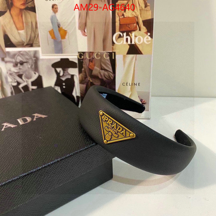 Hair band-Prada fake high quality ID: AG4640 $: 29USD